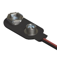 9 VOLT PREMIUM BATTERY CONNECTOR - ACC-9VCLIP-233M